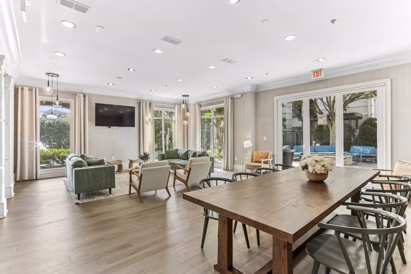 clubhouse at Avana Uptown Apartments