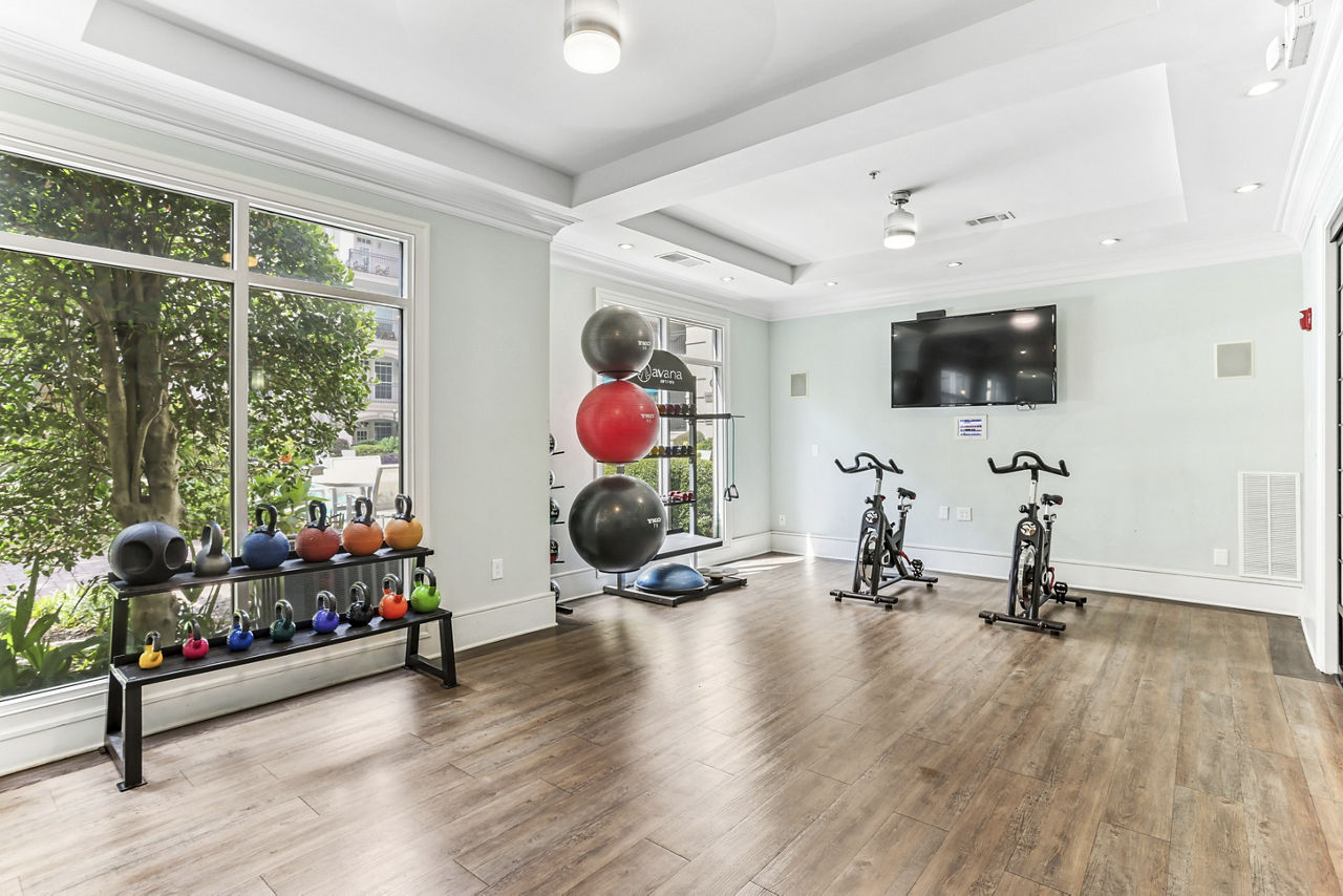 Gym at Avana Uptown Apartments (1 of 3)