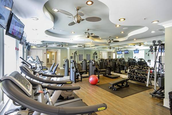 fitness center at Avana Uptown Apartments