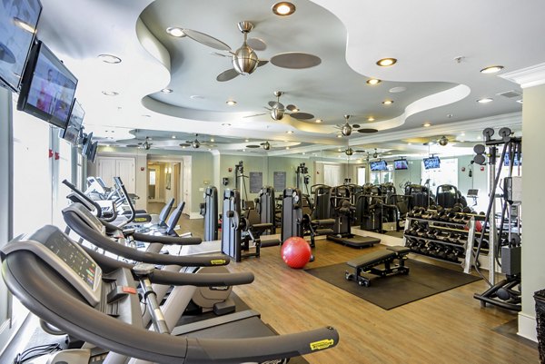 fitness center at Avana Uptown Apartments