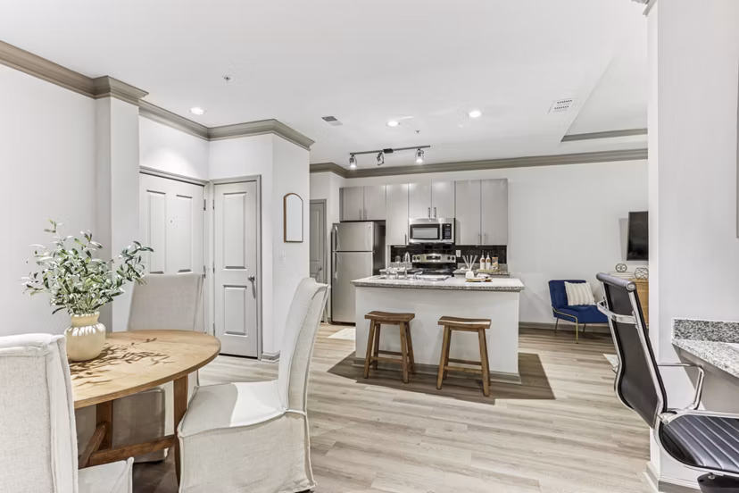 living room at Avana Uptown Apartments