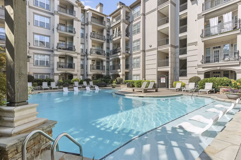 pool at Avana Uptown Apartments