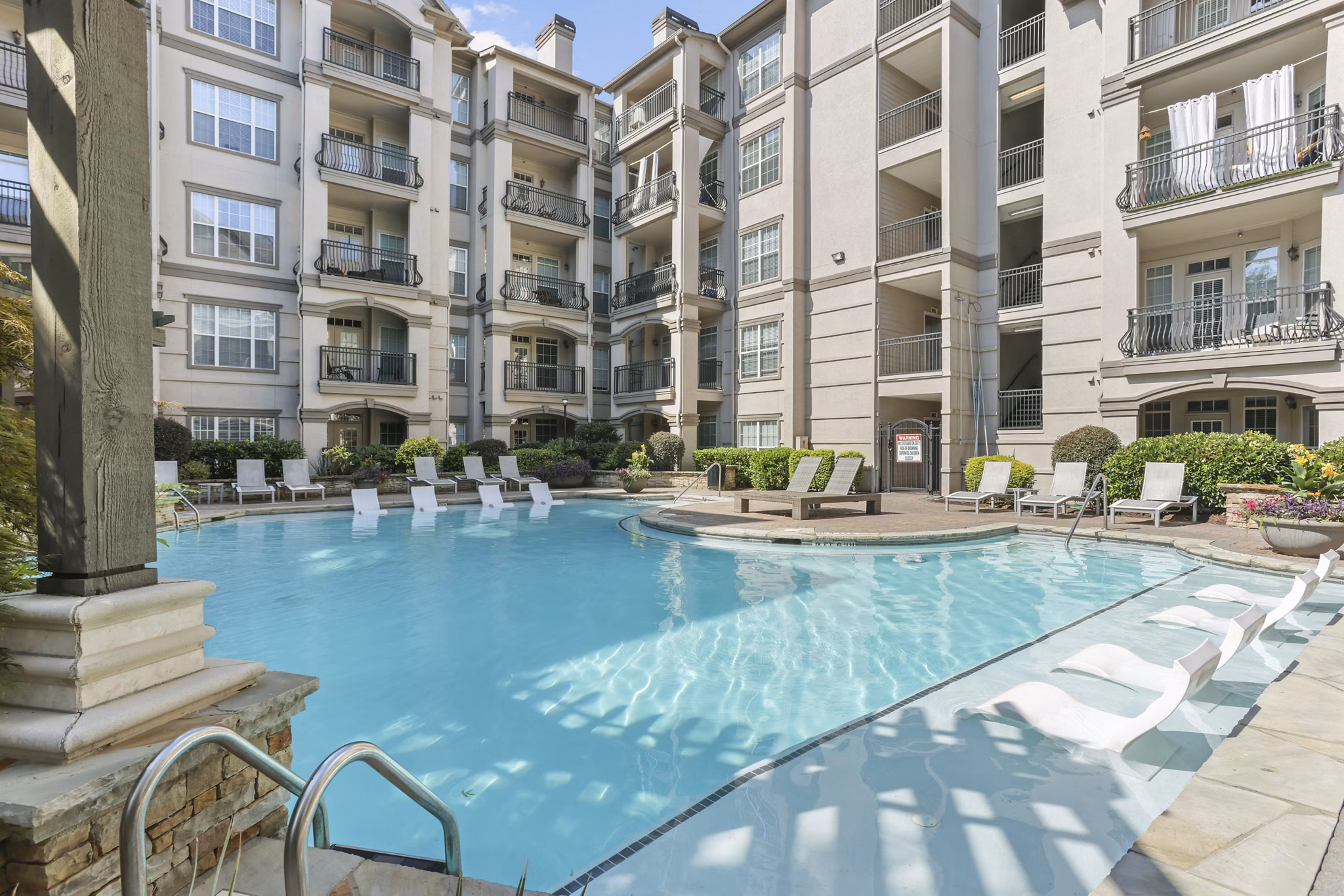 pool at Avana Uptown Apartments
