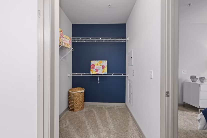 bedroom at Element Ballantyne Apartments