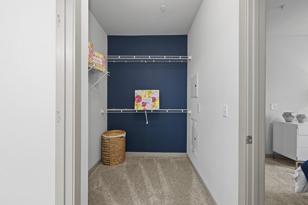 bedroom at Element Ballantyne Apartments