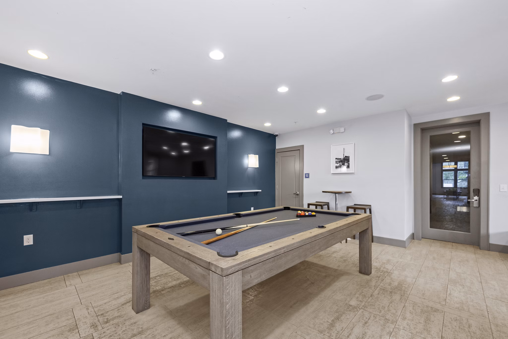 clubhouse at Element Ballantyne Apartments