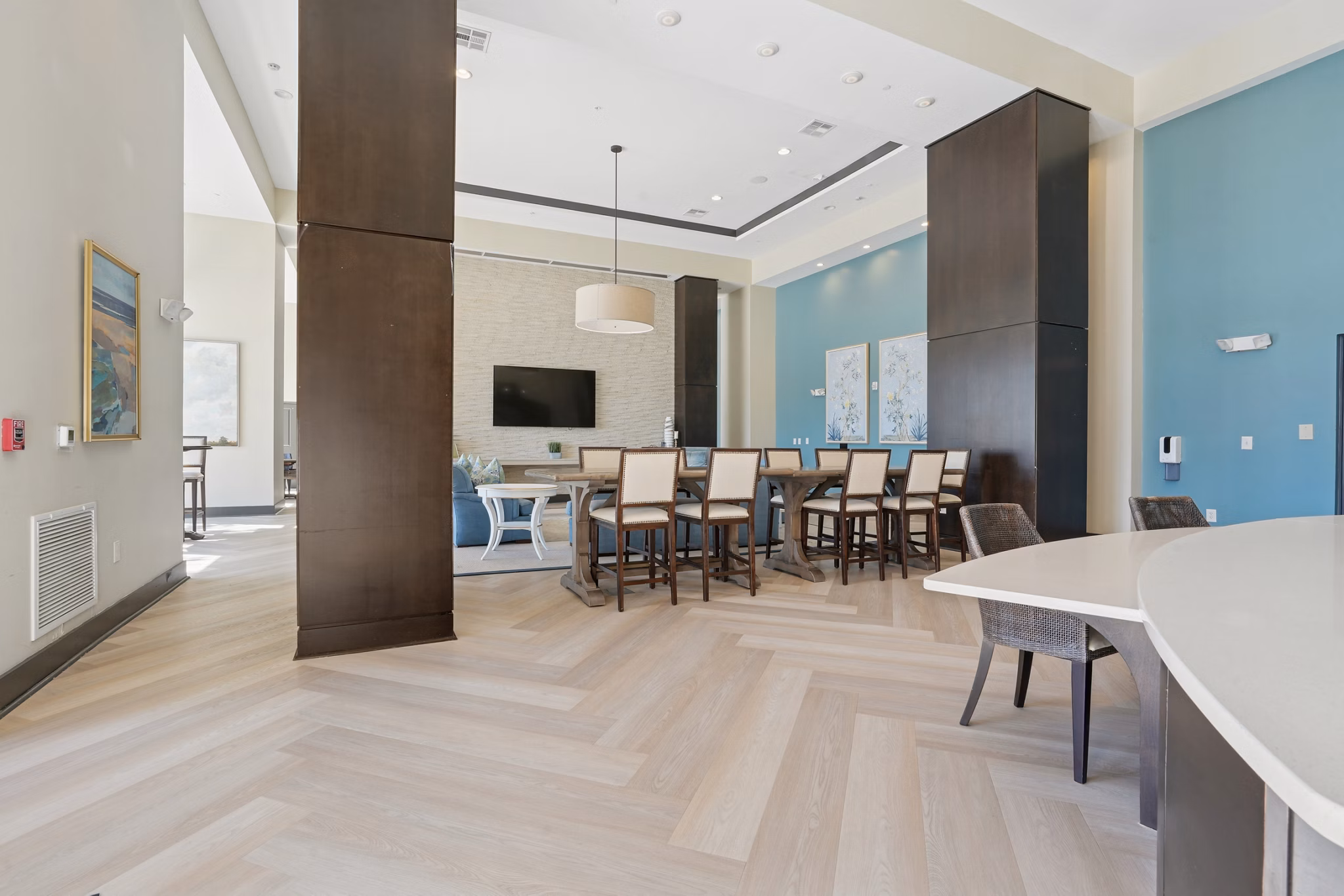 clubhouse at Simmons Park Apartments 