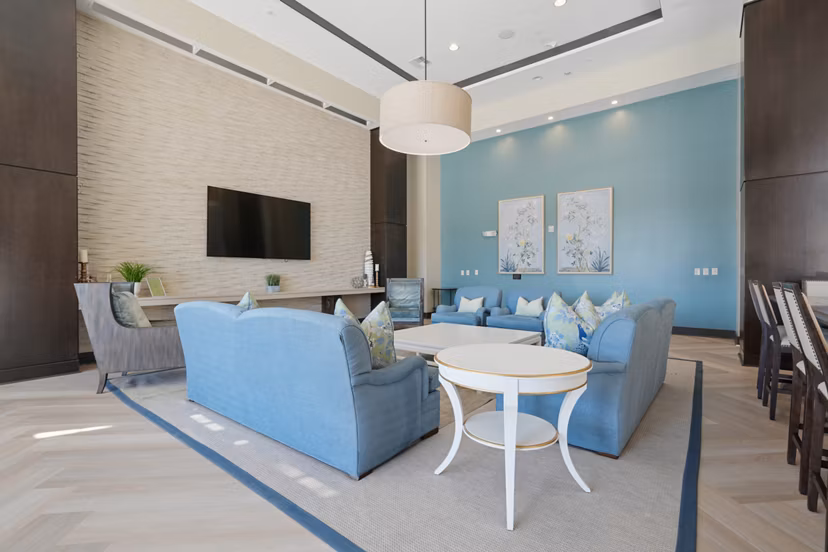 clubhouse at Simmons Park Apartments 