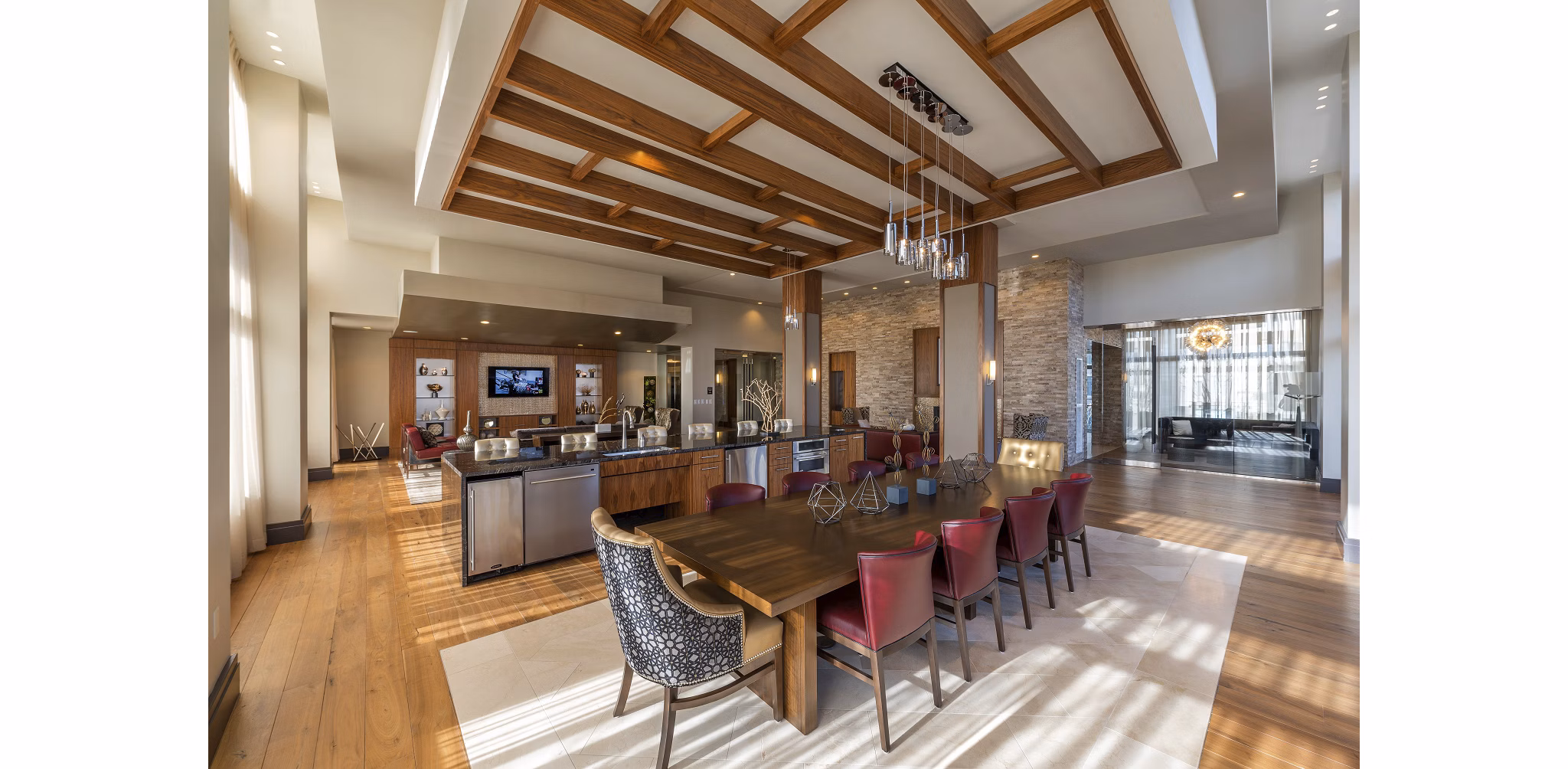 Pike and Rose Pallas: Modern luxury apartments featuring sleek design and vibrant living spaces in North Bethesda