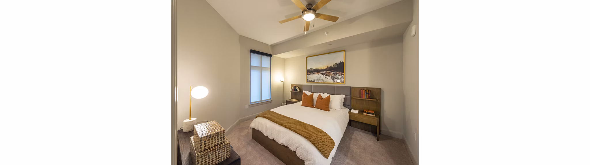 bedroom at Novel River Oaks Apartments 