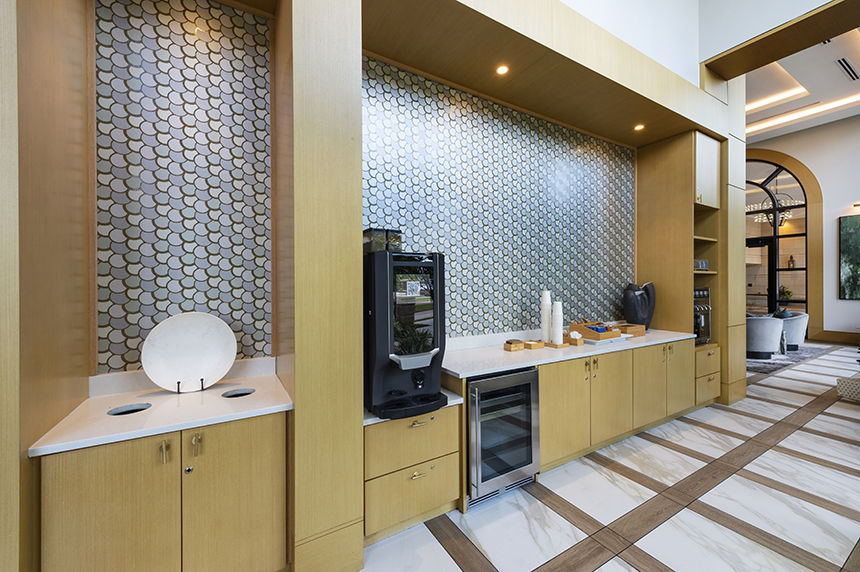 Lobby at Novel River Oaks By Crescent Communities (3 of 3)