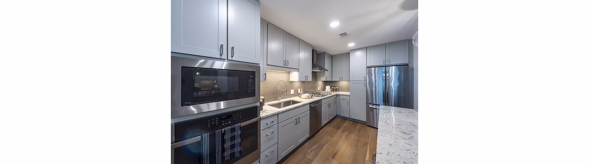 kitchen at Novel River Oaks Apartments 