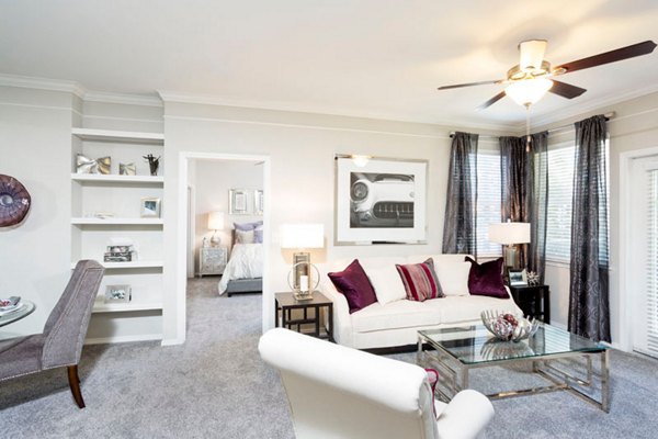 living room at Aspen Ridge Apartments