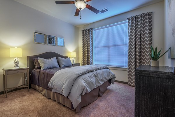 Modern two-bedroom floor plan at M Station Apartments, ideal for urban living