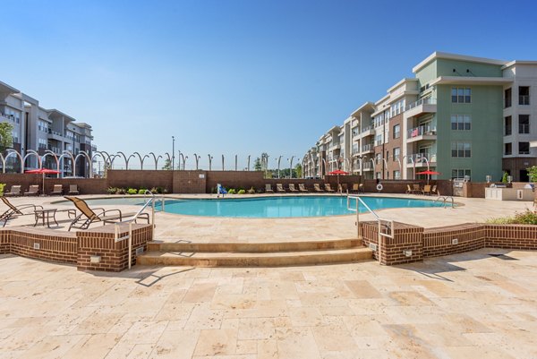 Floor plan layout of M Station Apartments: Luxury living spaces with modern amenities