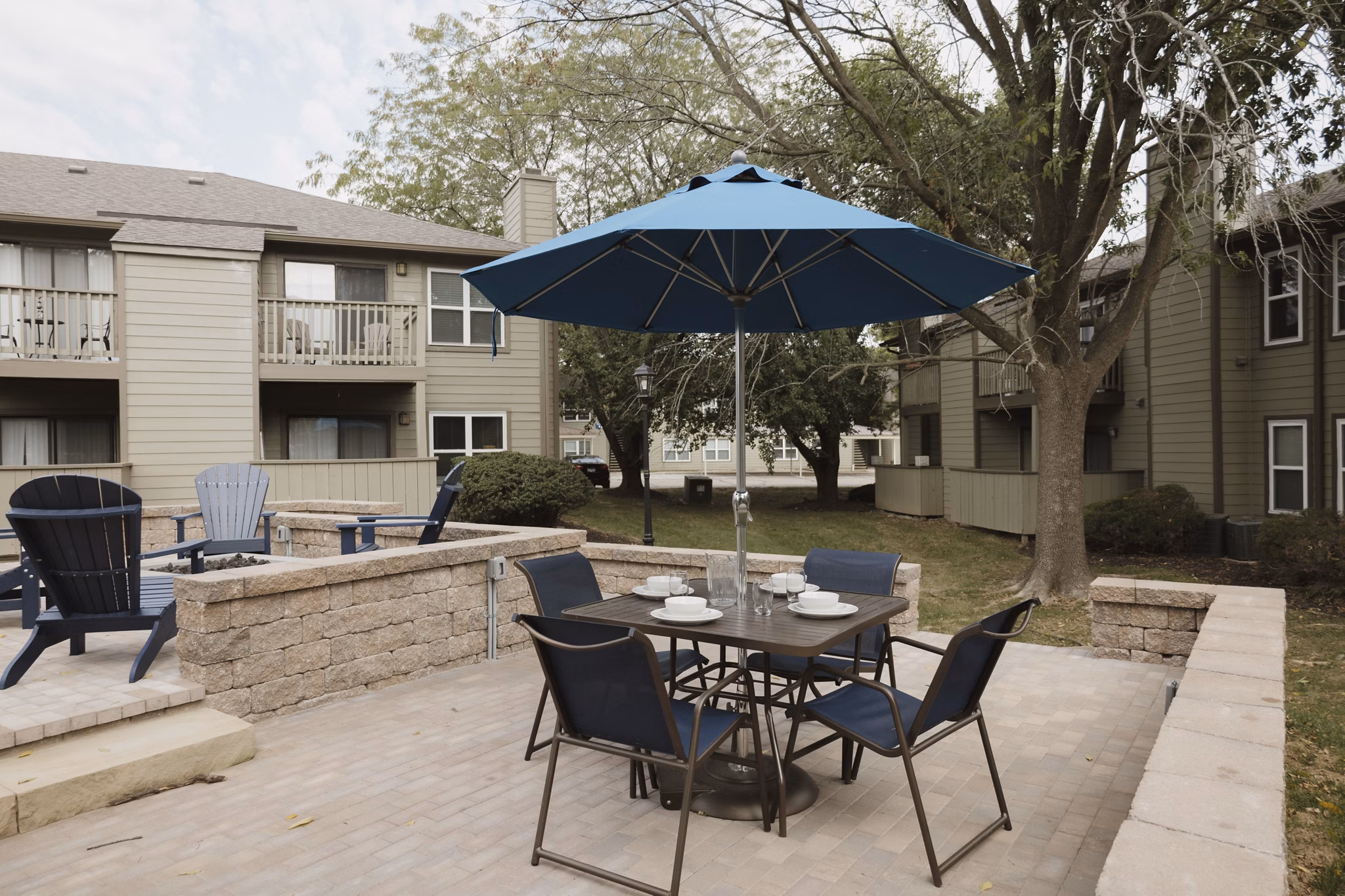 Patio at Sun River Apartments