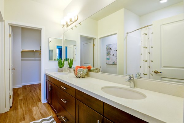 bathroom at Encanto Apartments