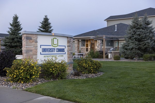 signage at University Commons Apartments