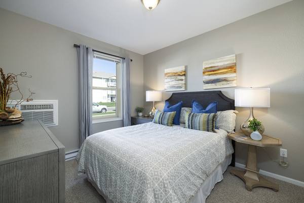 bedroom at University Commons Apartments