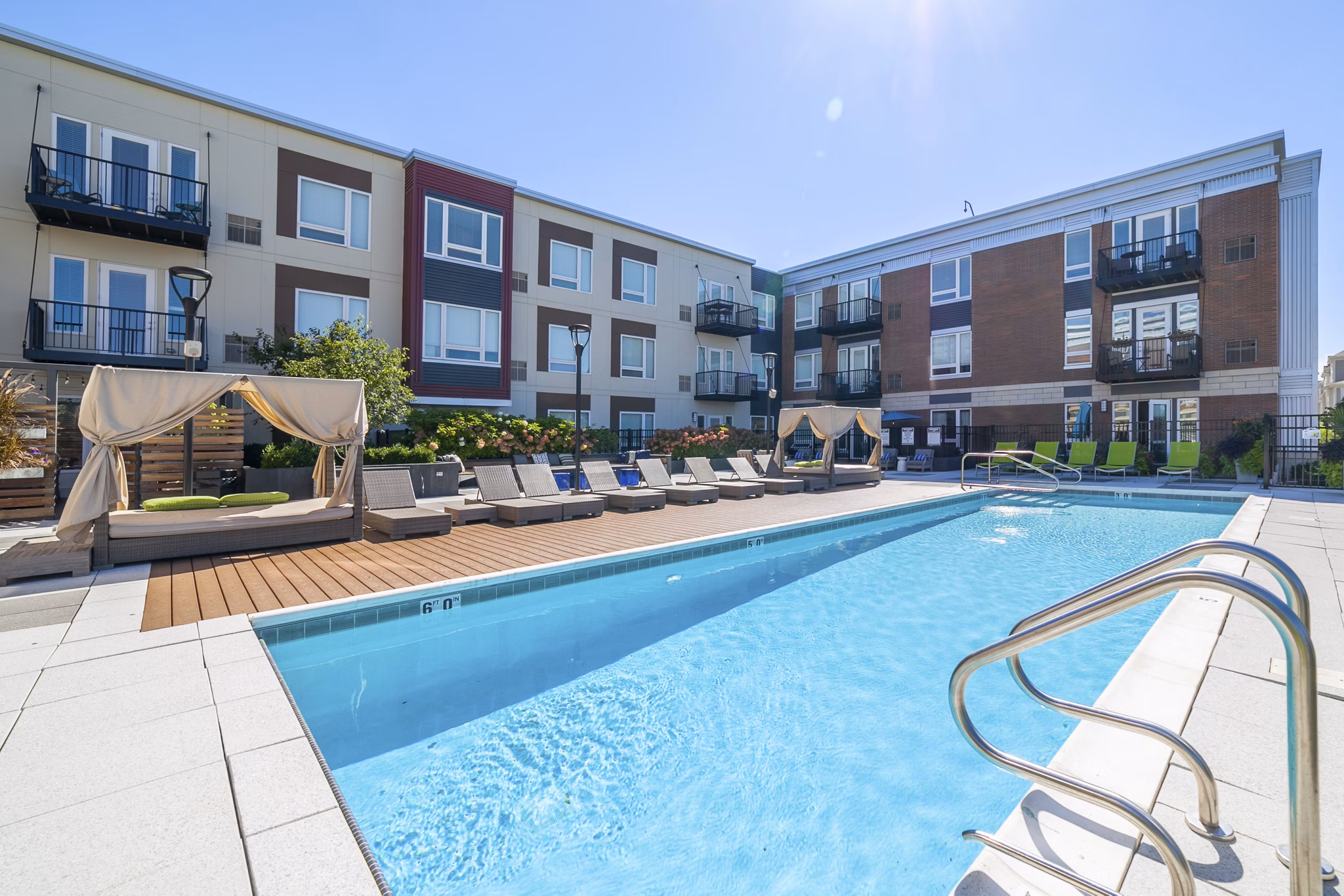 pool at Park 205 Apartments