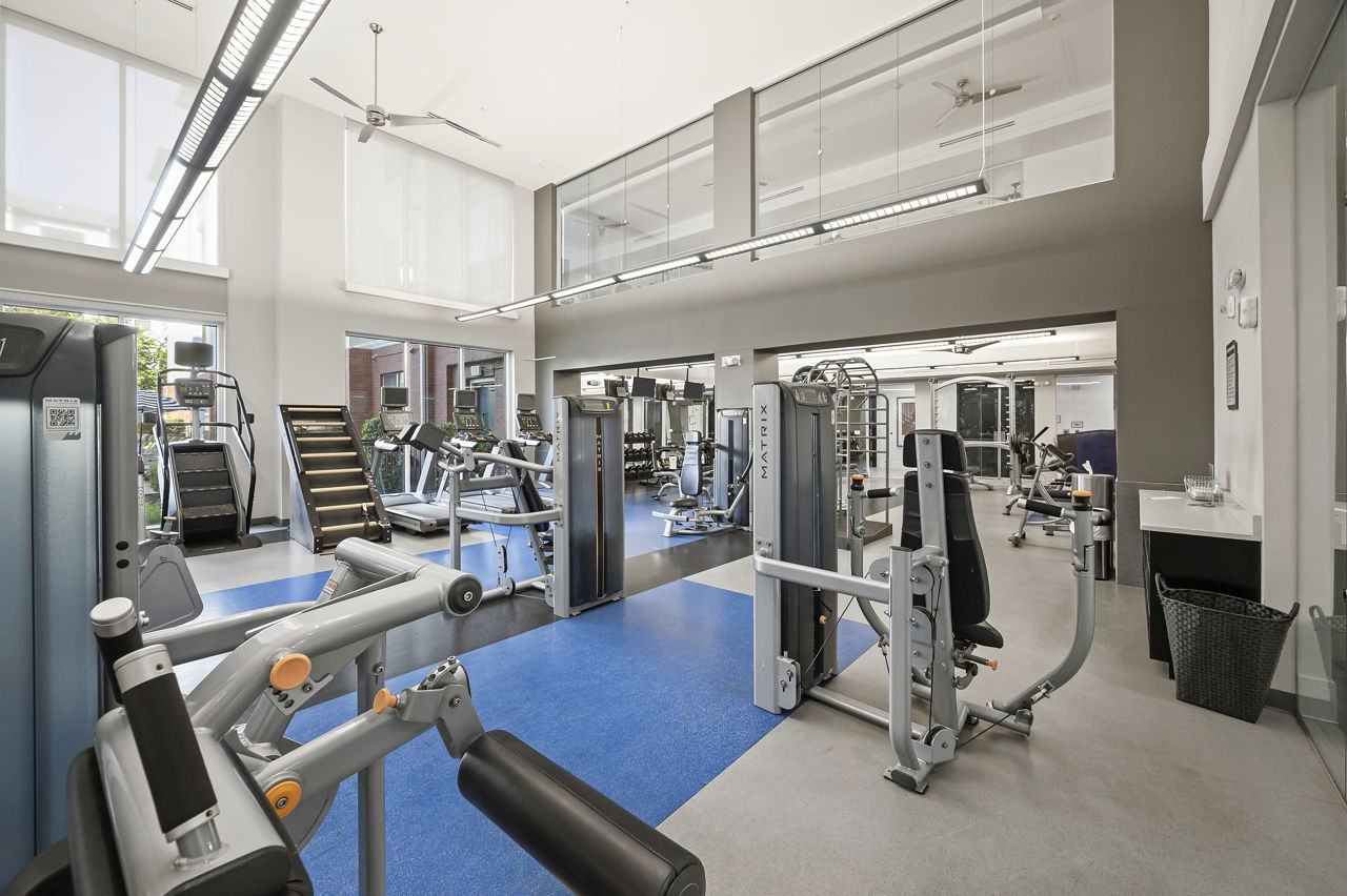 Gym at Domain West Apartments (2 of 3)