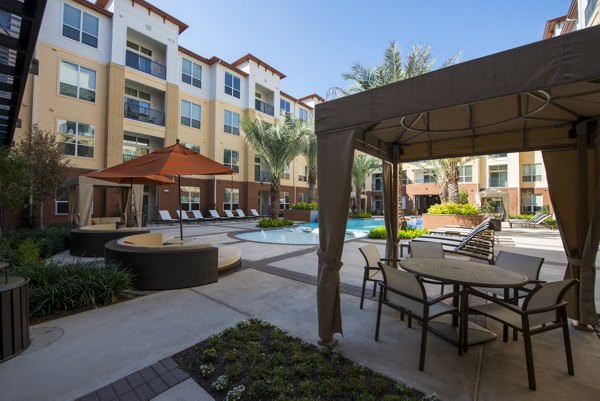 Resort-style pool at Domain West Apartments