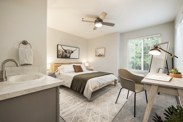 bedroom at Canyon Creek Apartments