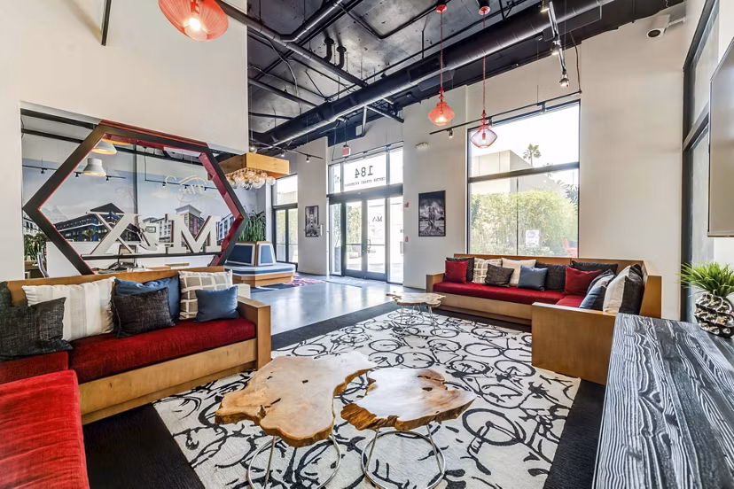 clubhouse at The Mix at CTR City Apartments
