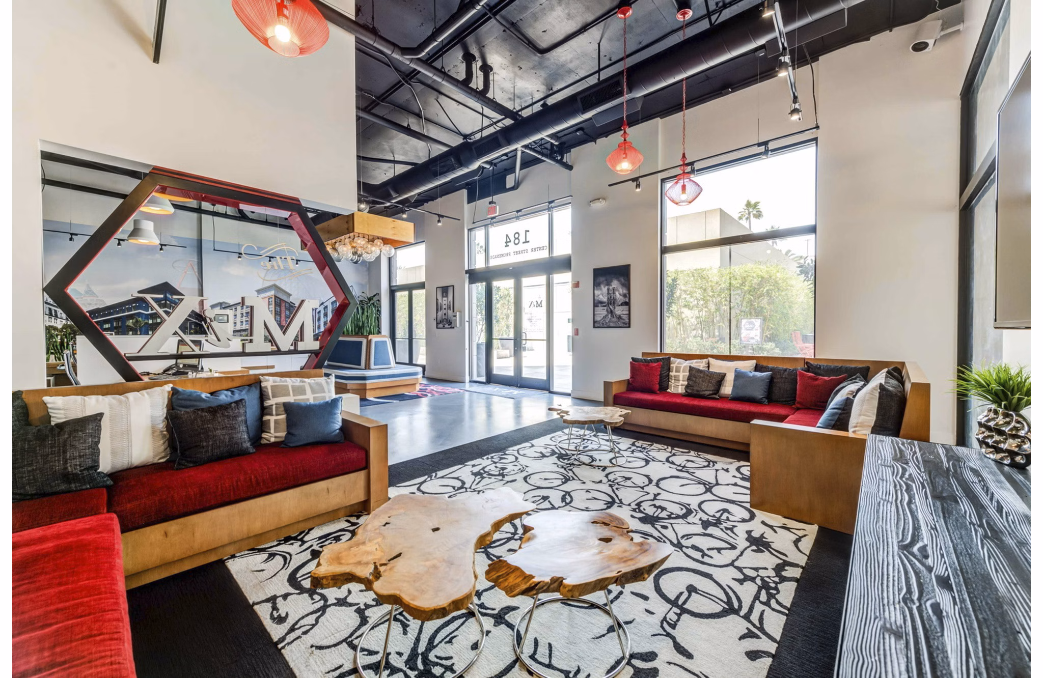 clubhouse at The Mix at CTR City Apartments