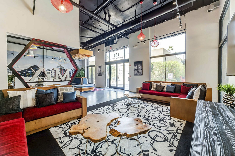 clubhouse at The Mix at CTR City Apartments