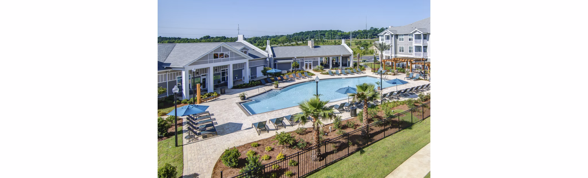 view at Capital Place at Southwood Apartments