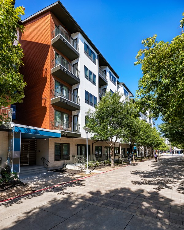 exterior at The Kenzie at The Domain Apartments