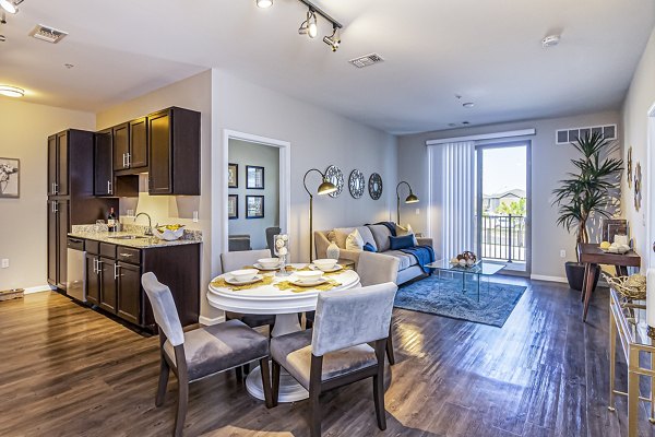 Elegant dining room with contemporary design in Album Quail Springs Apartments
