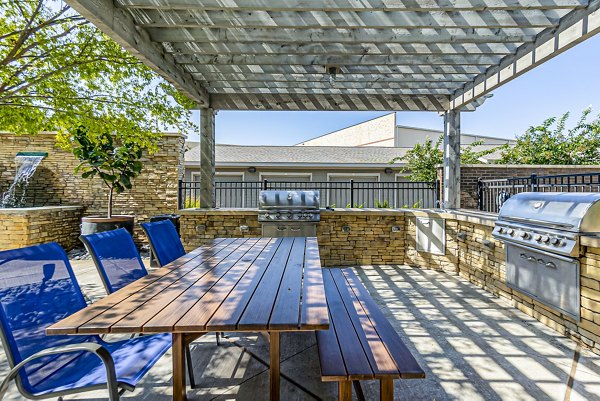 grill area at Album Quail Springs Apartments