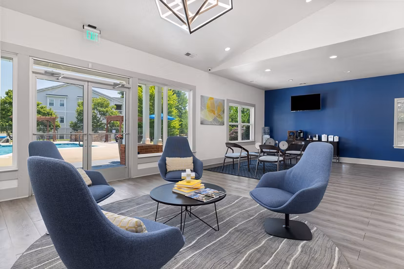 clubhouse at Avana 55Twelve Apartments