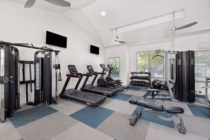 fitness center at Avana 55Twelve Apartments