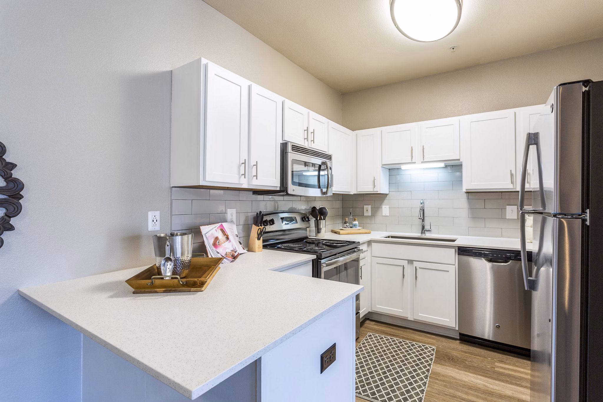 kitchen at Avana 55Twelve Apartments