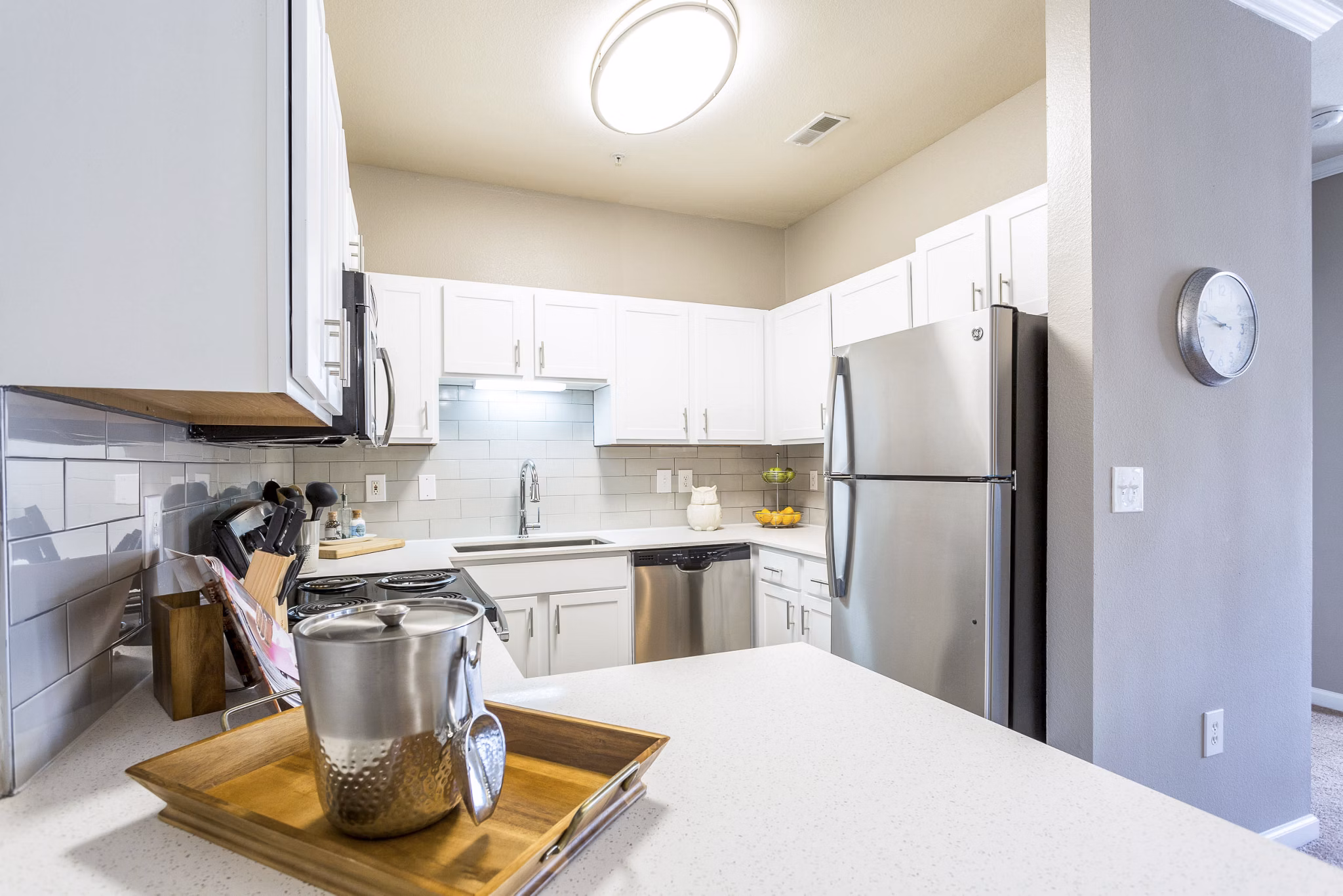 kitchen at Avana 55Twelve Apartments
