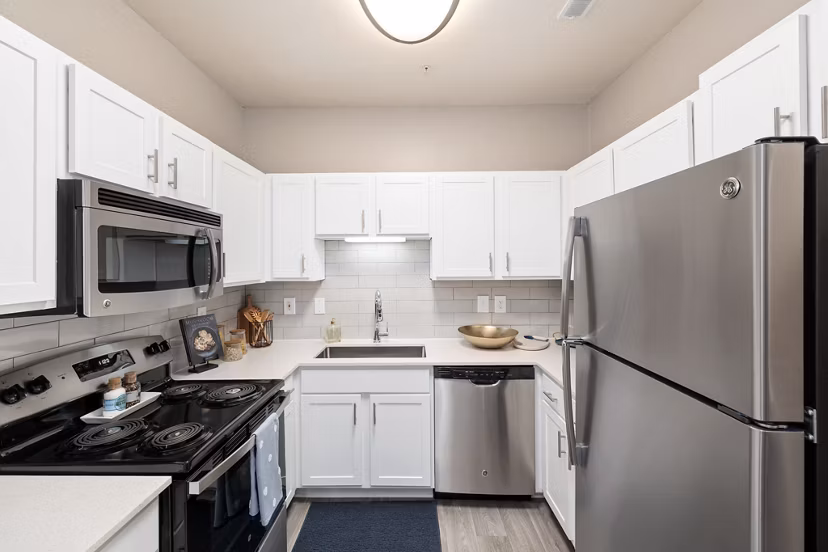 kitchen at Avana 55Twelve Apartments
