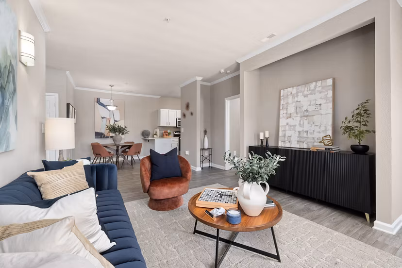 living room at Avana 55Twelve Apartments