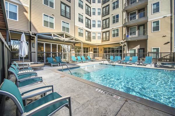 pool at 33 North Apartments - Student Living Apartments