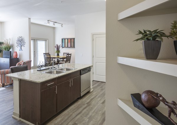 kitchen at Avana on the Platte Apartments