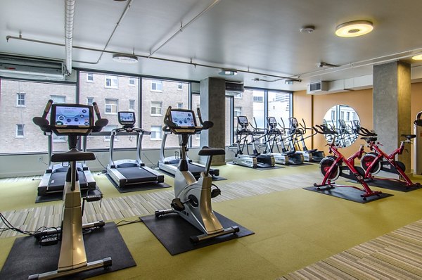 fitness center at Viktoria Apartments