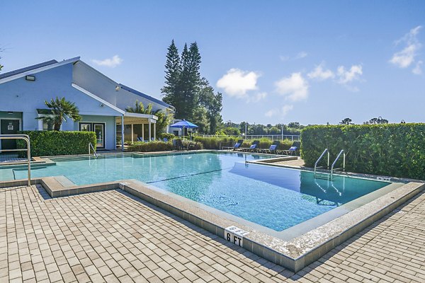 Sparkling pool at Lakeshore at Altamonte Springs Apartments, a luxury feature for relaxation and recreation