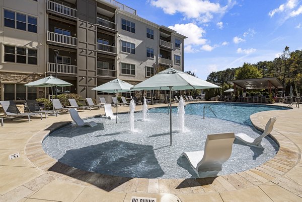 pool at Junction Six Forks Apartments