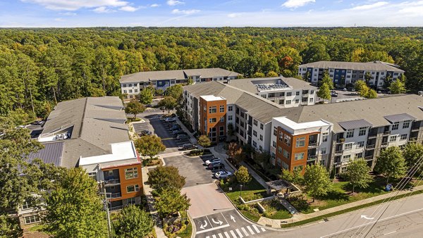 Modern view at Junction Six Forks luxury apartments in Raleigh