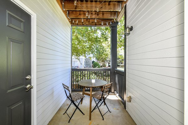 patio at Avana Ridenour Apartments