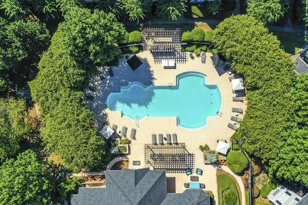 Beautiful lake view at Avana Ridenour Apartments, featuring lush landscapes and serene water scenery