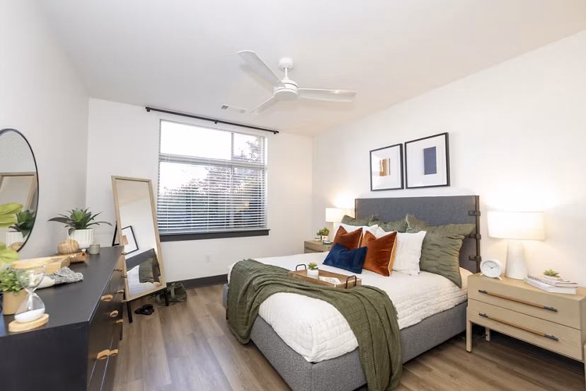 bedroom at The Mint 425 Apartments