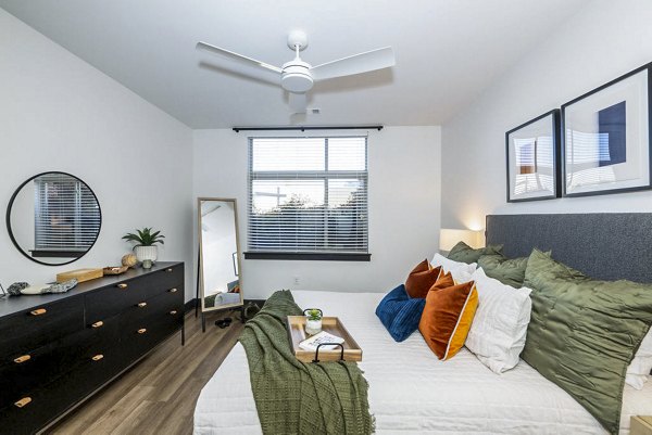 bedroom at The Mint 425 Apartments